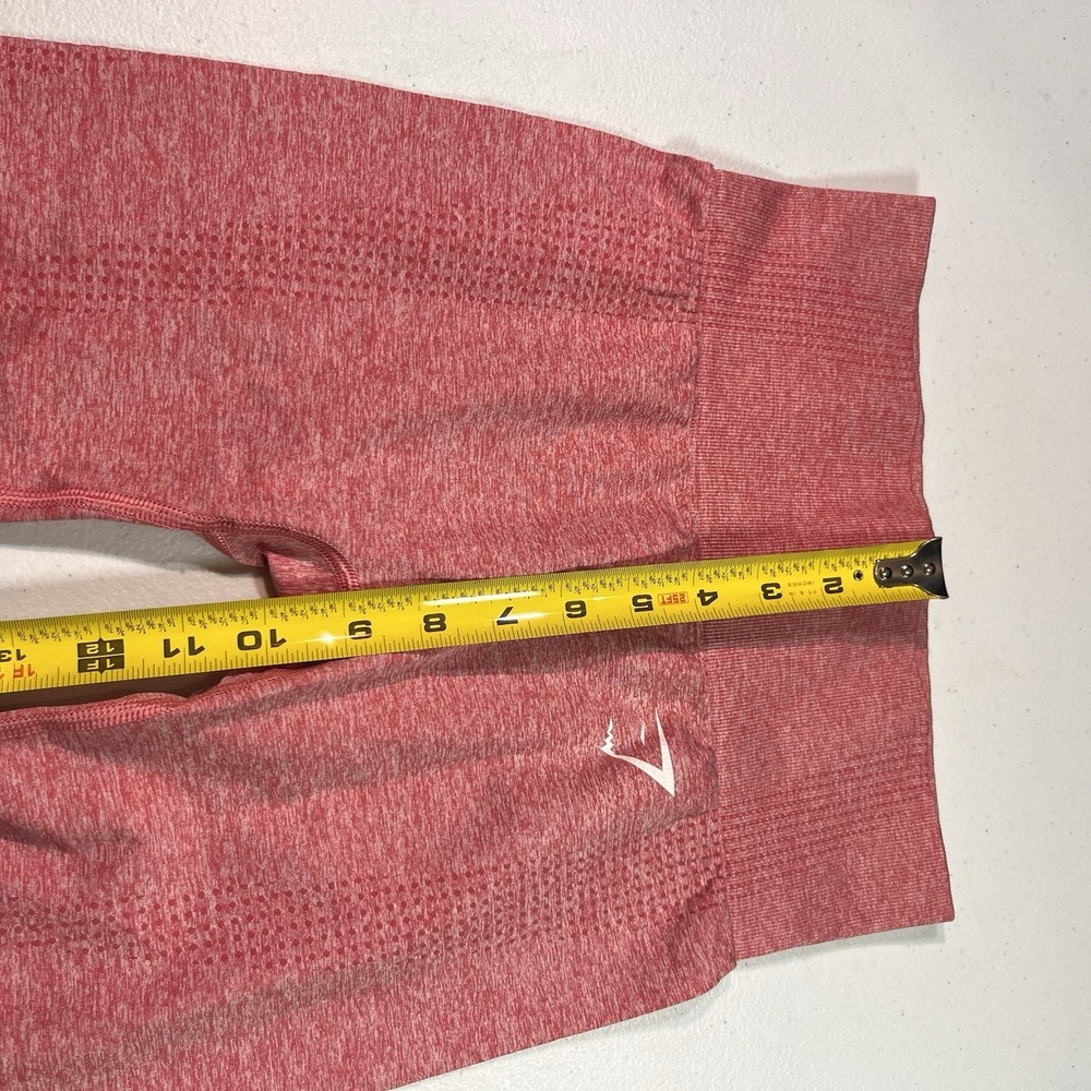 Gymshark Women's Leggings‎ Size XS Salmon Pink EUC - Picture 4 of 8